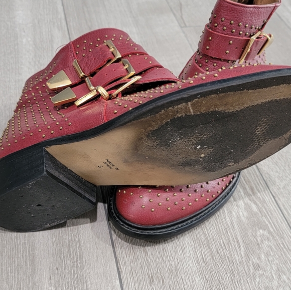 TBA To Be Announced mini studs ankle boots 8M - Picture 9 of 10